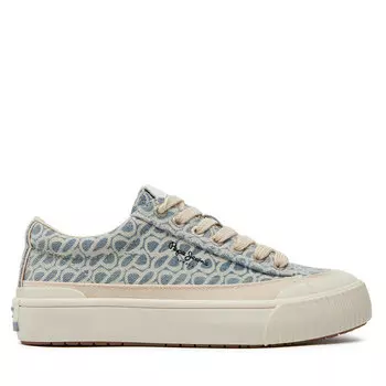 Кроссовки Pepe Jeans Ben Thelma W PLS31562 Denim 000, синий