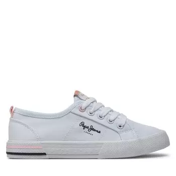 Кроссовки Pepe Jeans Brady Basic G PGS30604 White 800, белый