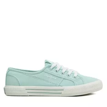 Кроссовки Pepe Jeans Brady Basic W PLS31287 Light Water Green 647, бирюзовый