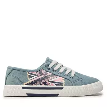 Кроссовки Pepe Jeans Brady Flag G PGS30563 Factory Blue 560, синий