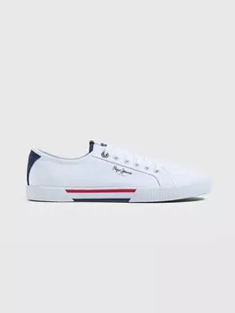 Кроссовки Pepe Jeans BRADY MEN BASIC, белый