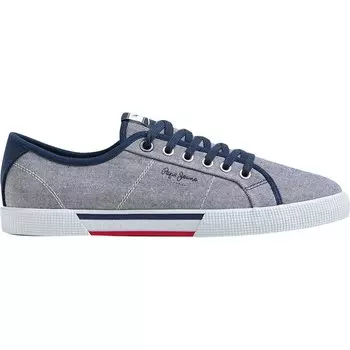 Кроссовки Pepe Jeans Brady Men Chambray , серый