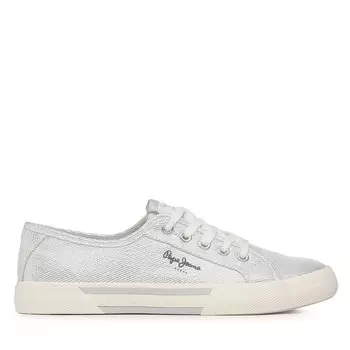 Кроссовки Pepe Jeans Brady Party W PLS31439 Silver 934, серебро