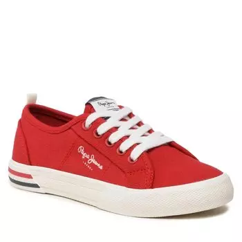 Кроссовки Pepe Jeans BradyBasic Boy, красный