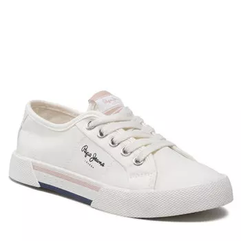 Кроссовки Pepe Jeans BradyGirl Basic, белый