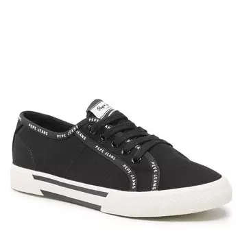 Кроссовки Pepe Jeans BradyRib W, черный