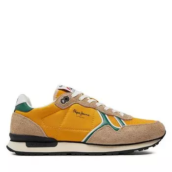 Кроссовки Pepe Jeans Brit Fun M PMS31046 Rugby Yellow 069, желтый