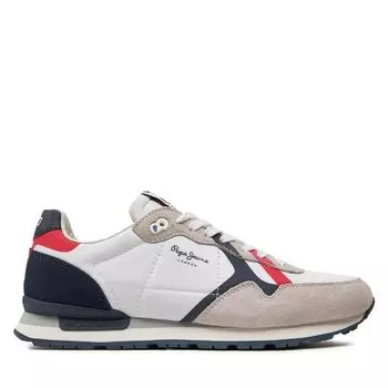 Кроссовки Pepe Jeans Brit Road M PMS40007 White 800, белый