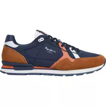 Кроссовки Pepe Jeans Brit Road trainers, коричневый
