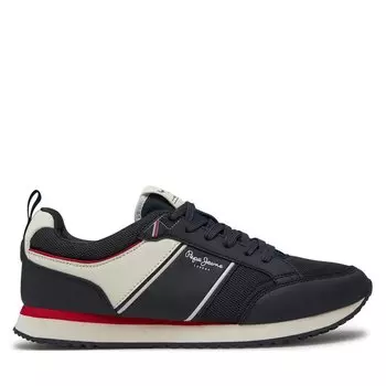 Кроссовки Pepe Jeans Dublin Brand PMS40009 Navy 595, темно-синий