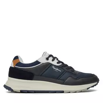 Кроссовки Pepe Jeans Joy Tour M PMS60007 Navy 595, черный/темно-синий