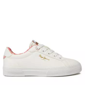 Кроссовки Pepe Jeans Kenton Bass G PGS30603 White 800, белый