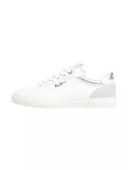 Кроссовки Pepe Jeans KENTON COURT W, цвет Silver/White
