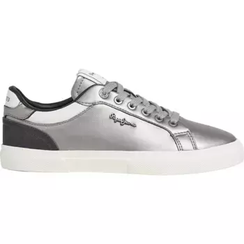 Кроссовки Pepe Jeans Kenton Glam, серебряный