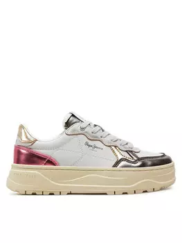 Кроссовки Pepe Jeans Kore Moon W PLS00022 Blanco, цветной/белый