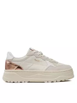 Кроссовки Pepe Jeans Kore Sun W, экрю