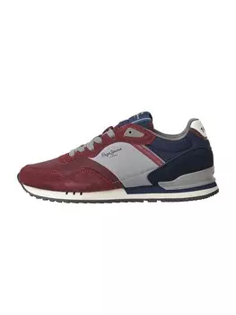 Кроссовки Pepe Jeans LONDON AWAKE M, бургундия