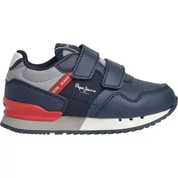 Кроссовки Pepe Jeans London Bright Bk, серый