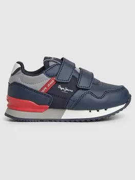 Кроссовки Pepe Jeans LONDON BRIGHT BK, синий
