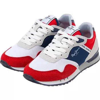 Кроссовки Pepe Jeans London May Low Top, красный