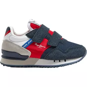 Кроссовки Pepe Jeans London One Bk, синий