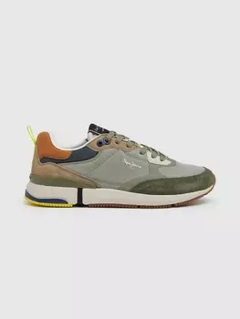 Кроссовки Pepe Jeans LONDON PRO VINT, зеленый