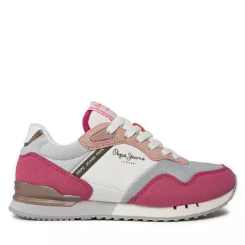 Кроссовки Pepe Jeans London Urban G PGS40002 Sundae Pink 339, розовый цвет