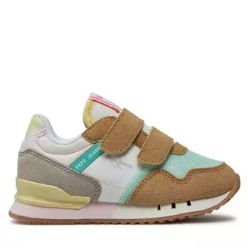 Кроссовки Pepe Jeans London Urban Gk PGS30599 Sand Beige 847, бежевый
