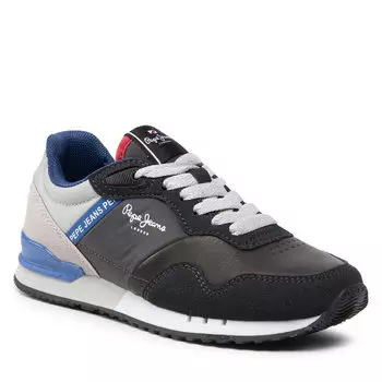 Кроссовки Pepe Jeans LondonOne Cover, черный