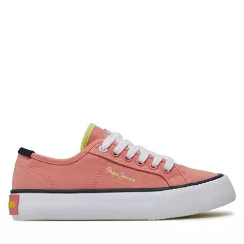 Кроссовки Pepe Jeans Ottis Basic G PGS30605 Pastel Orange 119, оранжевый
