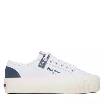 Кроссовки Pepe Jeans Ottis W Sun PLS31456 White 800, белый