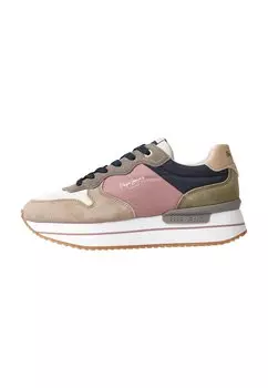 Кроссовки Pepe Jeans Rusper Queen, коричневый/мультиколор