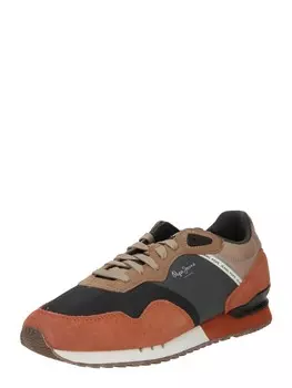 Кроссовки Pepe Jeans Sneakers LONDON GRADE, цвет Brown/Auburn