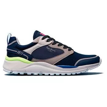 Кроссовки Pepe Jeans Trail Light Knit 21, синий
