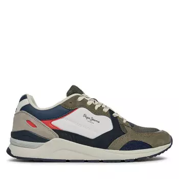 Кроссовки Pepe Jeans X20 Free PMS60010 Army Green 716, зеленого цвета