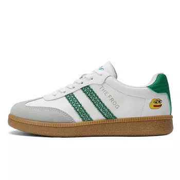 Кроссовки pepe the frog Skateboarding Shoes Unisex Low-top, розовый