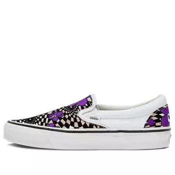 Кроссовки perks and mini x og classic slip-on lx 'heliotrope' Vans, черный
