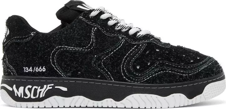 Кроссовки Perrotin x MSCHF Super Normal 2 5 OClock Shadow, черный