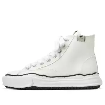 Кроссовки peterson og sole canvas high-top sneaker 'white' Maison Mihara Yasuhiro, белый