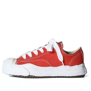 Кроссовки peterson og sole canvas low Maison Mihara Yasuhiro, оранжевый