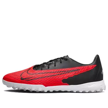 Кроссовки phantom gx club tf 'red black' Nike, красный
