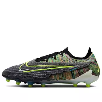Кроссовки phantom gx elite fusion ag pro 'black glow volt' Nike, черный