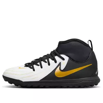Кроссовки phantom luna ii club tf 'white black metallic gold' Nike, белый