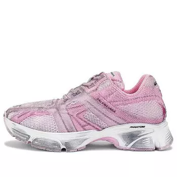 Кроссовки phantom sneakers 'washed pink' Balenciaga, розовый
