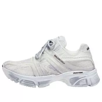 Кроссовки phantom sneakers 'washed white' Balenciaga, белый