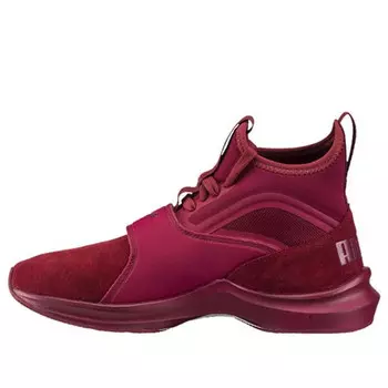 Кроссовки phenom suede 'cordovan' Puma, красный