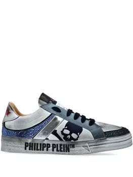 Кроссовки Philipp Plein Retrokickz TM, белый