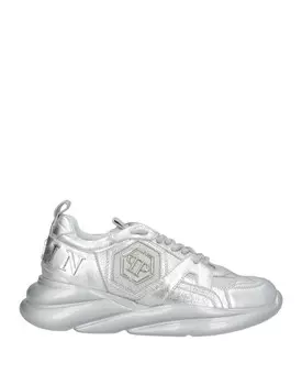 Кроссовки Philipp Plein, серебро