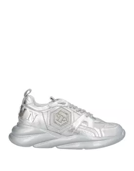 Кроссовки Philipp Plein, серебро