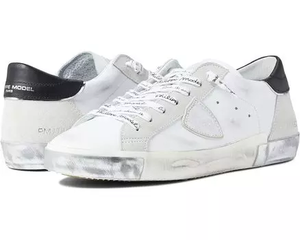 Кроссовки Philippe Model PRSX Low Sneaker, цвет Foxy Lamine'/Blanc Argent